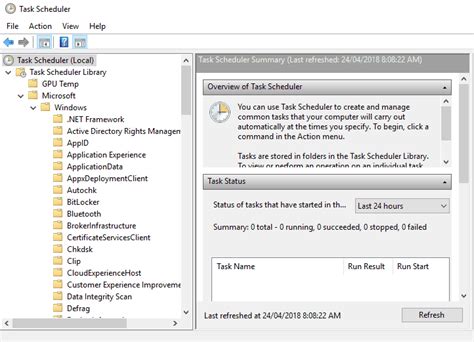 Why is it that some scheduled tasks run fine, and some just won't .